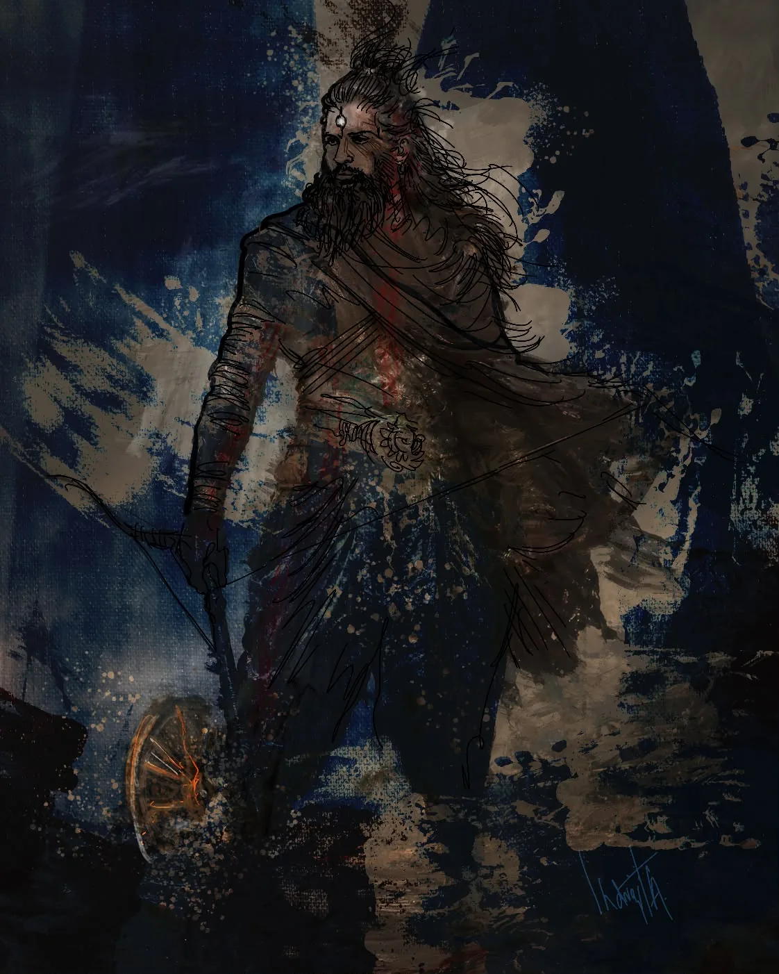Ashwatthama, character study